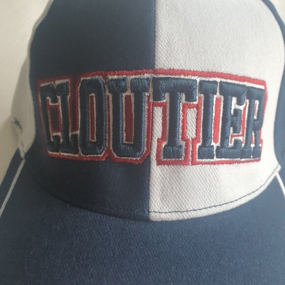 Vintage Dan CLOUTIER 39 VANCOUVER CANUCKS Strapback Pinwheel - Picture 2 of 8